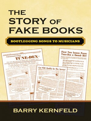 cover image of The Story of Fake Books